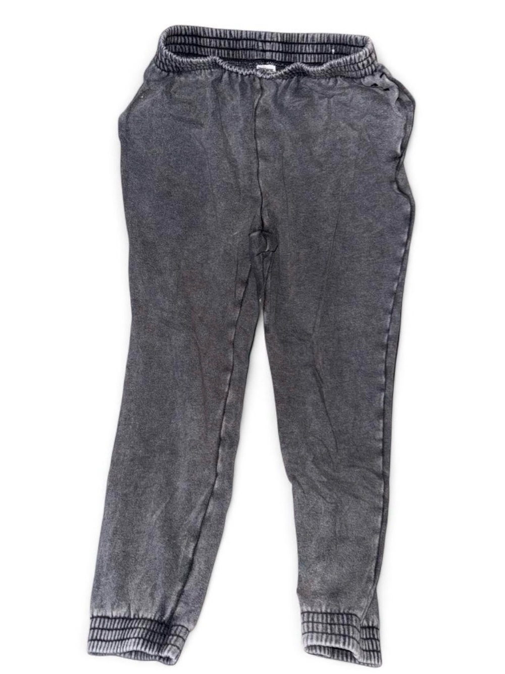 Womens Victoria’s Secret Pink Heather Gray Elastic Waist Joggers Sz M
